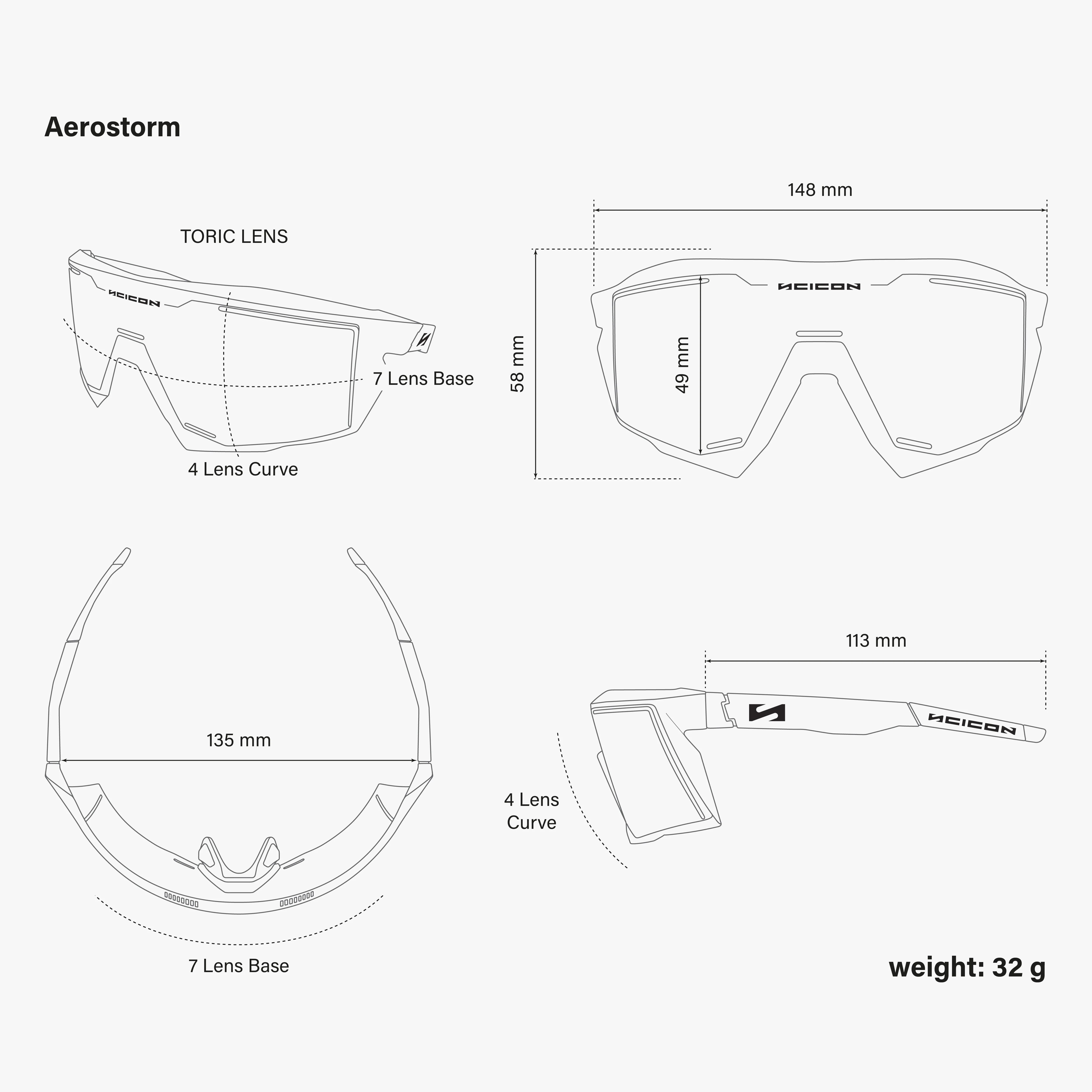 Aerostorm Performance Eyewear