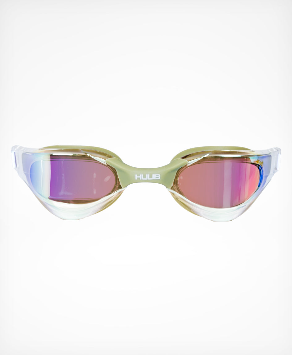 HUUB Lurz Swim Goggle – ultra-slim, light, mirrored lens, peripheral vision, Thomas Lurz signature