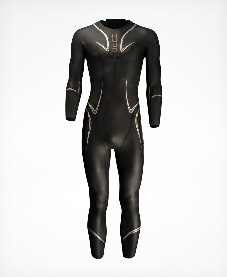 HUUB TC Performance 3:5 Men’s triathlon wetsuit—advanced fit panels, high-stretch neoprene, and 3:5 buoyancy