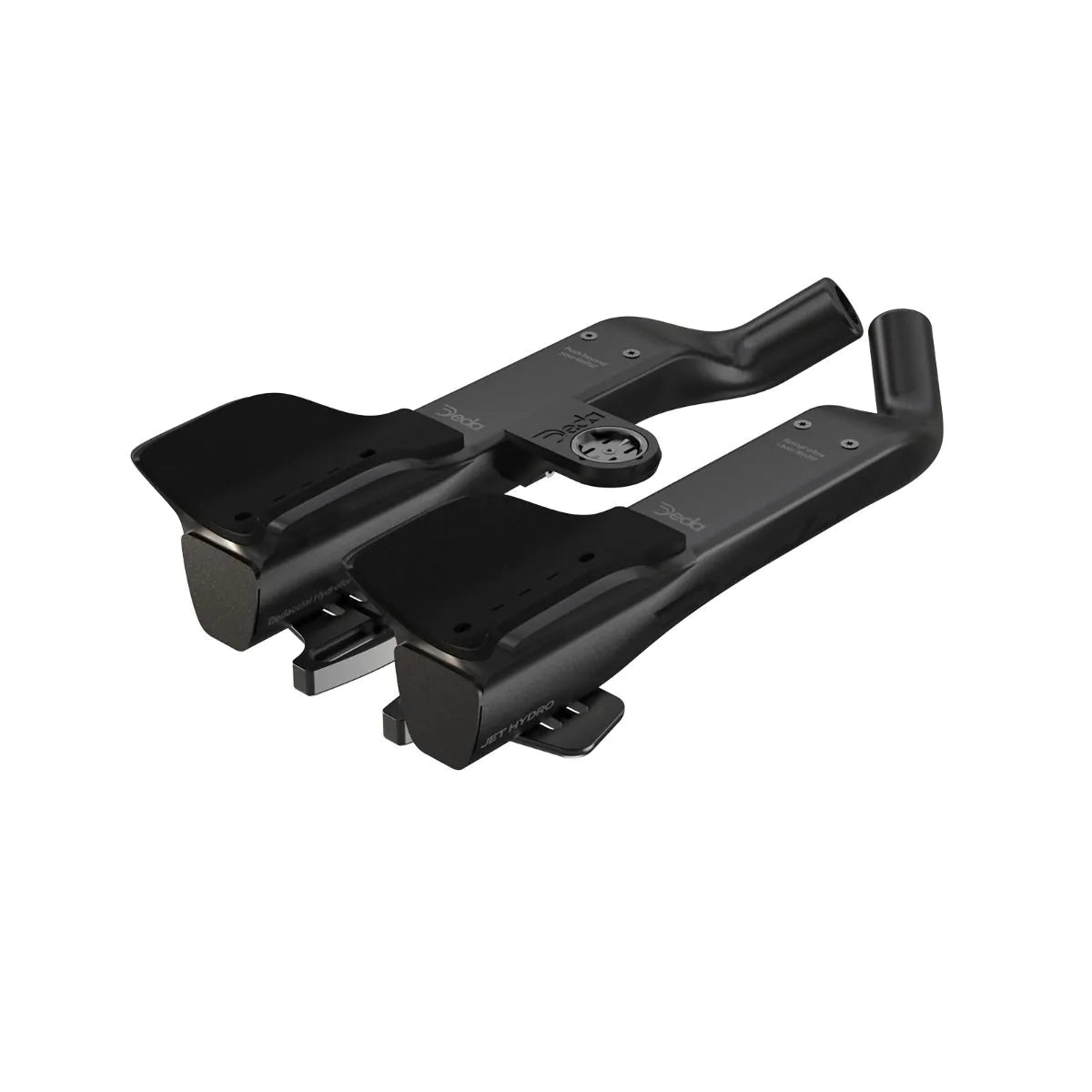 Jet2 Hydro Handlebar Extensions – aerodynamic hydroformed TT bars, integrated armrests, electronic shifter compatible, pro time trial.