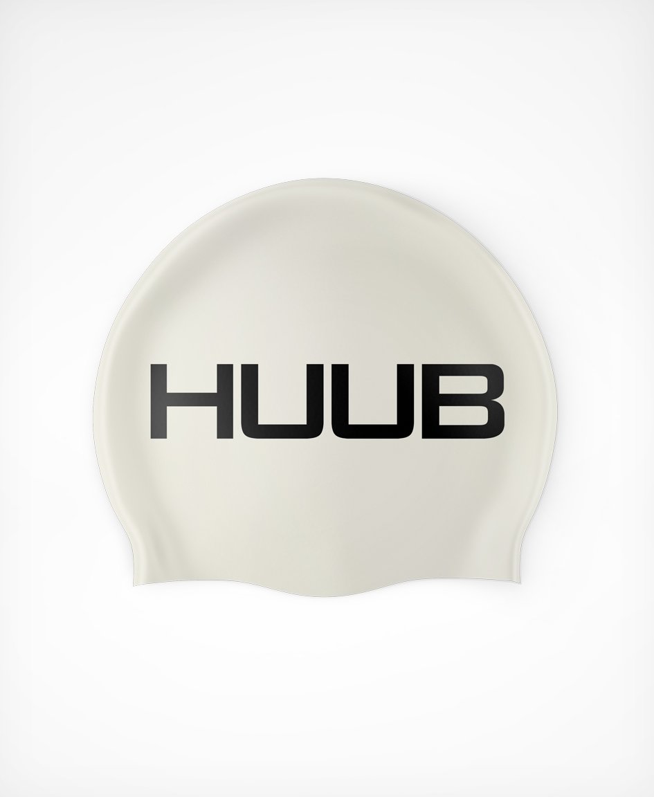 HUUB Silicone Swim Cap, flat molded soft 100% silicone, available in multiple colours.
