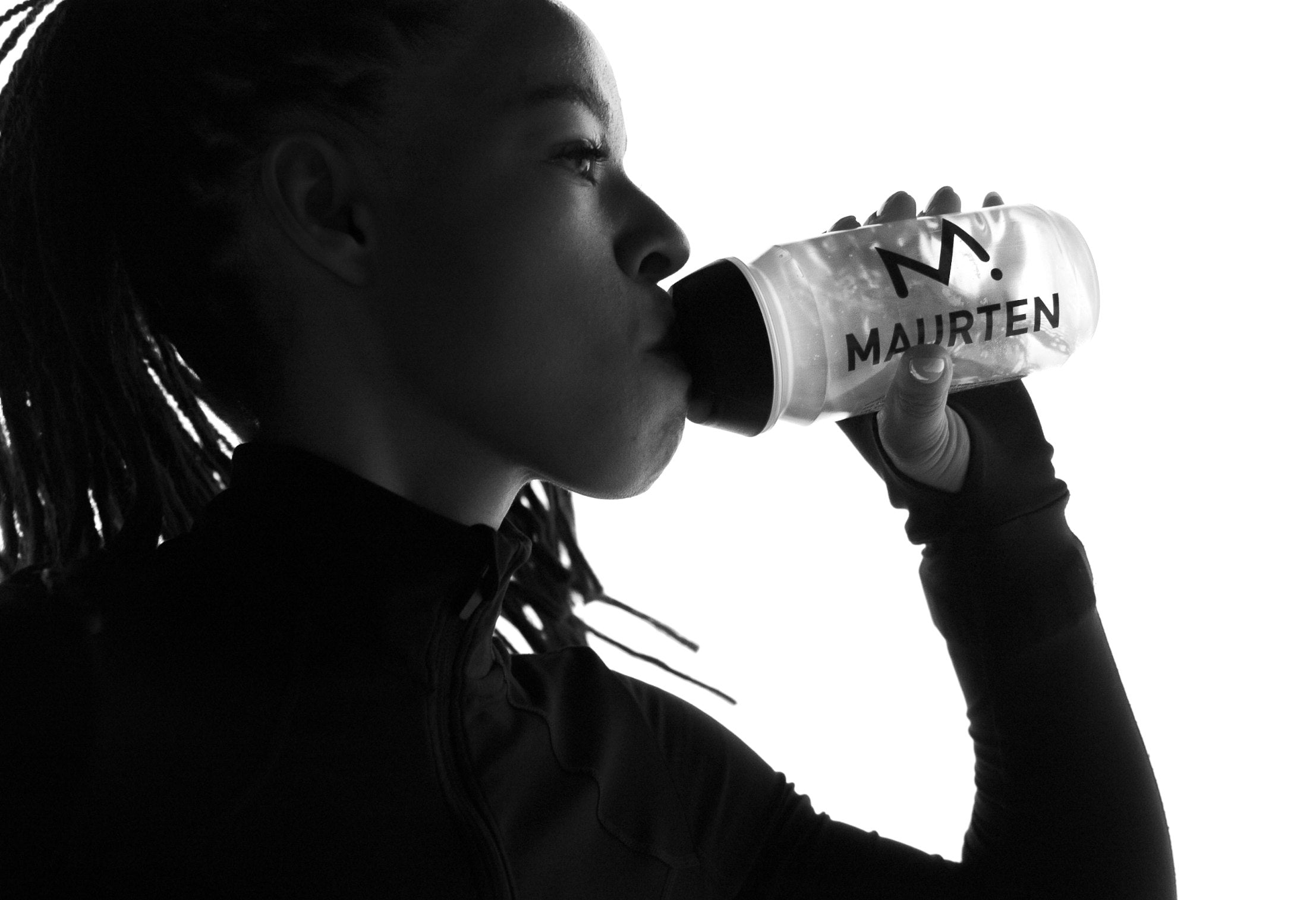 Maurten Drink Mix 320 Caf 100 high-carb hydrogel and caffeine sports drink powder box of 14 servings