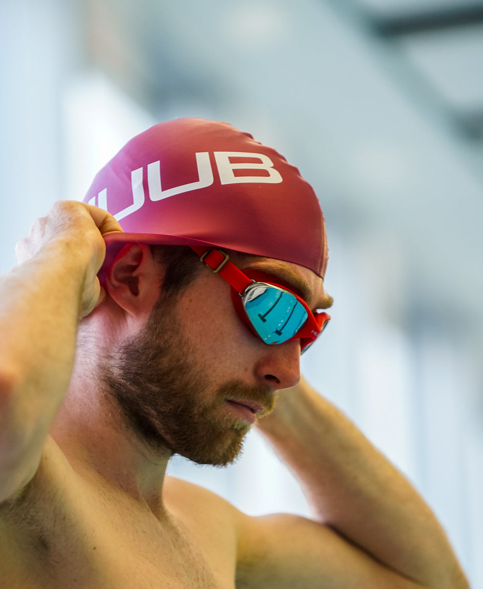 HUUB Vision Swim Goggle ultra-soft comfort fit, mirror lens, all-round visibility