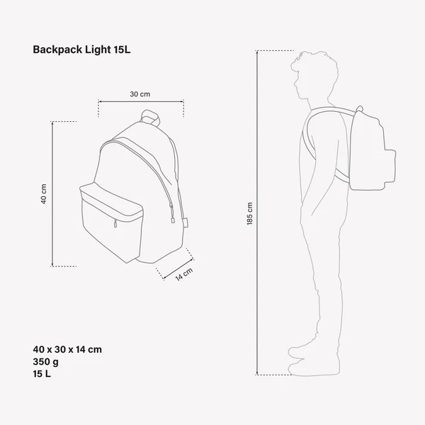 Lightweight Backpack 15L