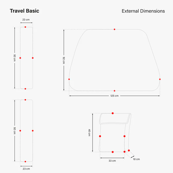 Soft Bike Travel Bag – Basic Edition