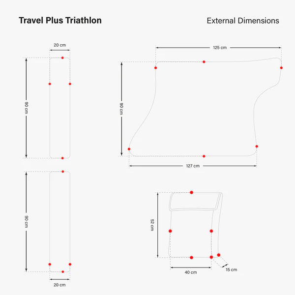 Soft Bike Travel Bag – Travel Plus Triathlon